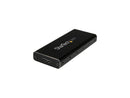 StarTech.com USB 3.1 Gen 2 (10Gbps) mSATA Drive Enclosure - Aluminum - Portable