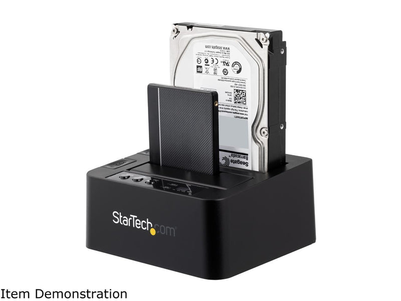 StarTech.com SDOCK2U313R USB 3.1 (10Gbps) Standalone Duplicator Dock for 2.5" &