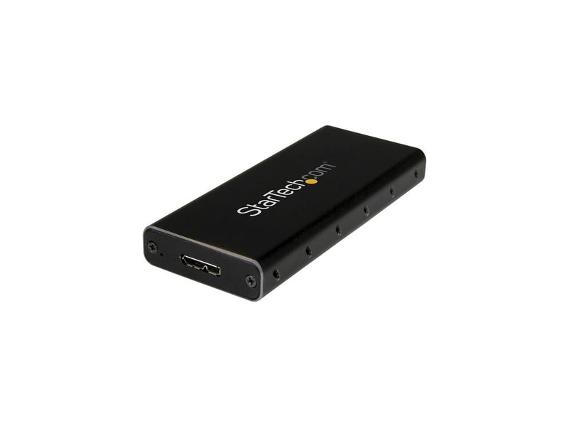 StarTech.com SM21BMU31C3 M.2 SSD Enclosure for M.2 SATA SSDs - USB 3.1 (10Gbps)