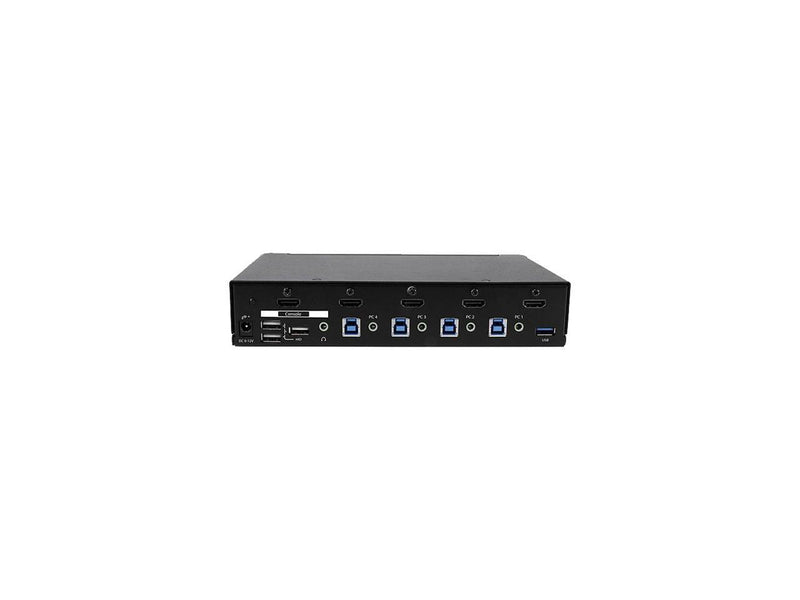 StarTech.com SV431HDU3A2 4-Port HDMI KVM Switch - Built-in USB 3.0 Hub for