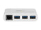 StarTech HB30C3A1GEA USB-C to Ethernet Adapter with 3 Port USB C Hub - Gigabit -