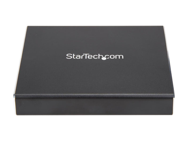 StarTech.com SM22BU31C3R Aluminum M.2 (NGFF, B-Key) Black 2 - M.2 SATA (67 pin,