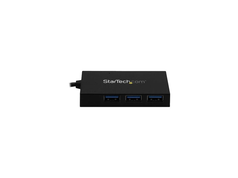 StarTech.com HB30A3A1CSFS 4-Port USB Hub - USB 3.0 - USB-A to 3 x USB-A and 1 x