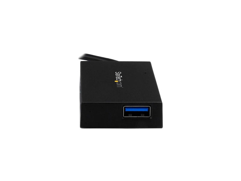 StarTech.com HB30C4AFS 4-Port USB-C Hub - USB-C to 4 x USB-A - USB 3.0 Hub -