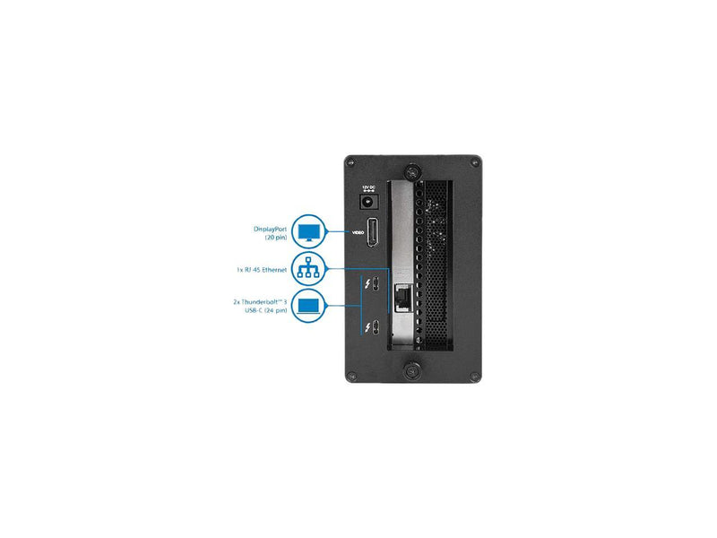 StarTech.com BNDTB10GI Aluminum / Steel Black 1 x PCI Express x4 Male 1 x RJ-45