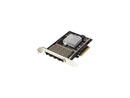 StarTech.com BNDTB410GSFP Aluminum / Steel Black 1 x PCI Express x8 Male
1 x PCI