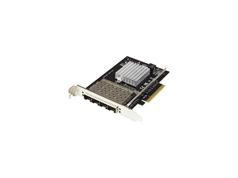 StarTech.com BNDTB410GSFP Aluminum / Steel Black 1 x PCI Express x8 Male
1 x PCI