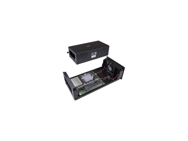 StarTech.com BNDTB410GSFP Aluminum / Steel Black 1 x PCI Express x8 Male
1 x PCI