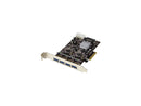 StarTech.com BNDTBUSB3142 Aluminum / Steel Black 1 x PCI Express x4 Male 4 x USB