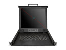 StarTech.com RKCONS1701 Single Port Rackmount KVM Console - 17 Inch Display - 1U