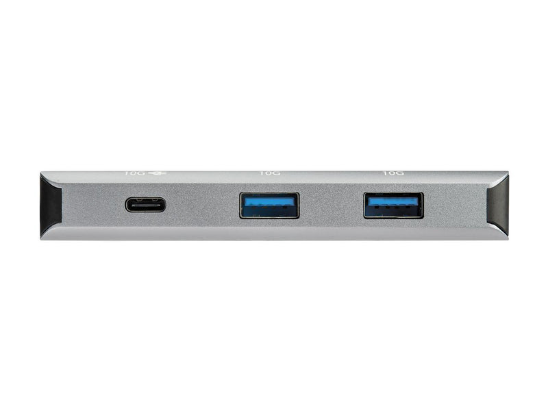 StarTech.com HB31C3A1CPD3 4-Port USB-C Hub 10 Gbps with Power Delivery & 9.8"