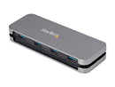 StarTech.com HB30CM4AB 4 Port USB C Hub - 4x USB-A - 5Gbps USB 3.0 Type-C Hub