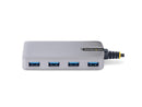 StarTech.com 4-Port USB Hub - USB 3.0 5Gbps, Bus Powered, USB-A to 4x USB-A Hub