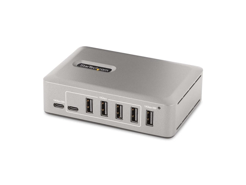 StarTech 10-Port USB-C Hub - 8x USB-A/2x USB-C - Self-Powered w/65W Power Supply