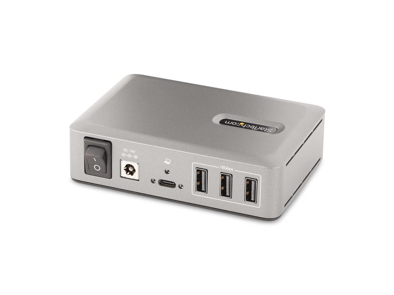 StarTech 10-Port USB-C Hub - 8x USB-A/2x USB-C - Self-Powered w/65W Power Supply