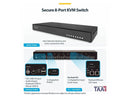StarTech Secure 8-Port DisplayPort KVM Switch - 4K 30Hz - NIAP 4.0 - CAC -
