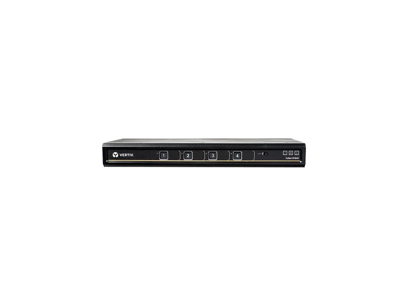 Vertiv Cybex SC800 Secure KVM | 4 Port | Secure Desktop KVM Switch (SC845-001)