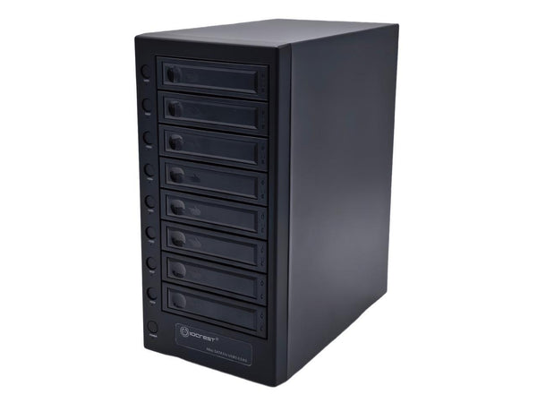 USB 4.0 (40Gbps) Type-C 8 Bay 2.5 Inch and 3.5 Inch SATA Hard Drive External