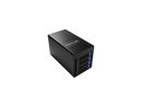 USB 4.0 (40Gbps) Type-C 4 Bay 2.5 Inch and 3.5 Inch SATA Hard Drive + 1 Bay M.2