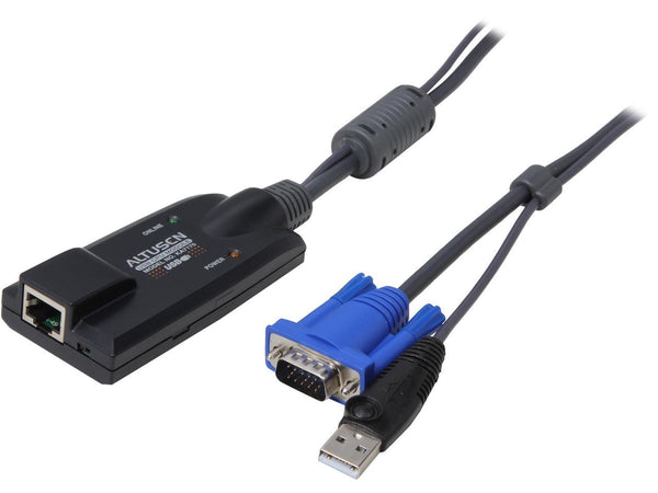 ATEN KA7170 KVM / USB extender- RJ-45 Female Network, Type A Male USB, HD-15