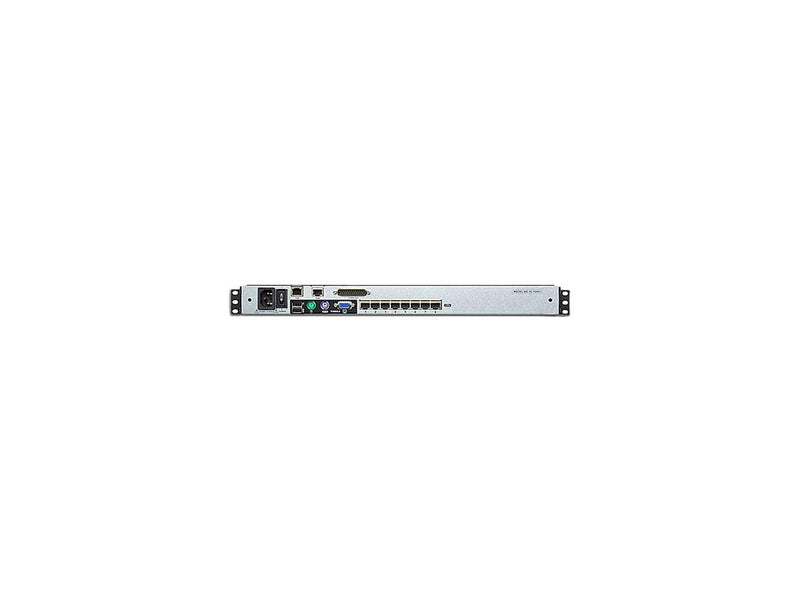 ATEN KL1508AiM 8-Port 17in. Dual Rail CAT5 LCD KVM Over the Net