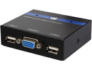KVM Switch VGA, MT-VIKI 2 Port USB VGA KVM Switch 2 Computers Share One
