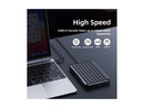 KingSpec 2.5 SSD Enclosure, Tool Free 2.5 SATA Adapter USB 3.1 Gen 2 10Gbps with