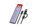 KingSpec M.2 NVMe SSD Enclosure, Tool Free NVMe PCIe SSD Adapter USB 3.1 Gen 2