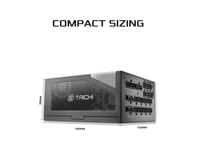 ASRock Taichi TC-1650T 1650W 80 PLUS TITANIUM & Cybenetics TITANIUM Full Modular