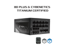 ASRock Taichi TC-1650T 1650W 80 PLUS TITANIUM & Cybenetics TITANIUM Full Modular