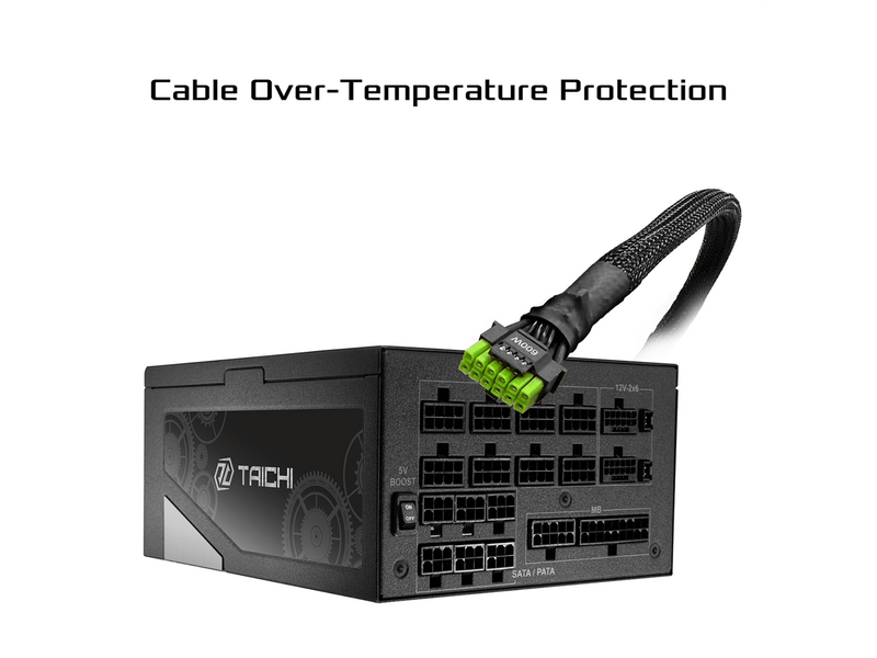 ASRock Taichi TC-1650T 1650W 80 PLUS TITANIUM & Cybenetics TITANIUM Full Modular