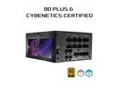ASRock Phantom Gaming PG-1300G 1300W 80 PLUS GOLD & Cybenetics PLATINUM Full