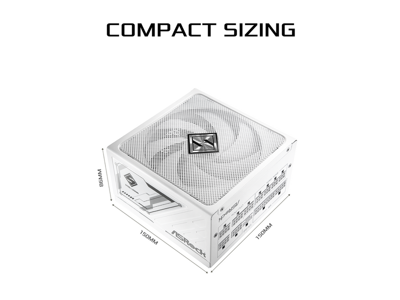 ASRock SL-1000GW 1000W 80 PLUS GOLD & Cybenetics PLATINUM Full Modular Power