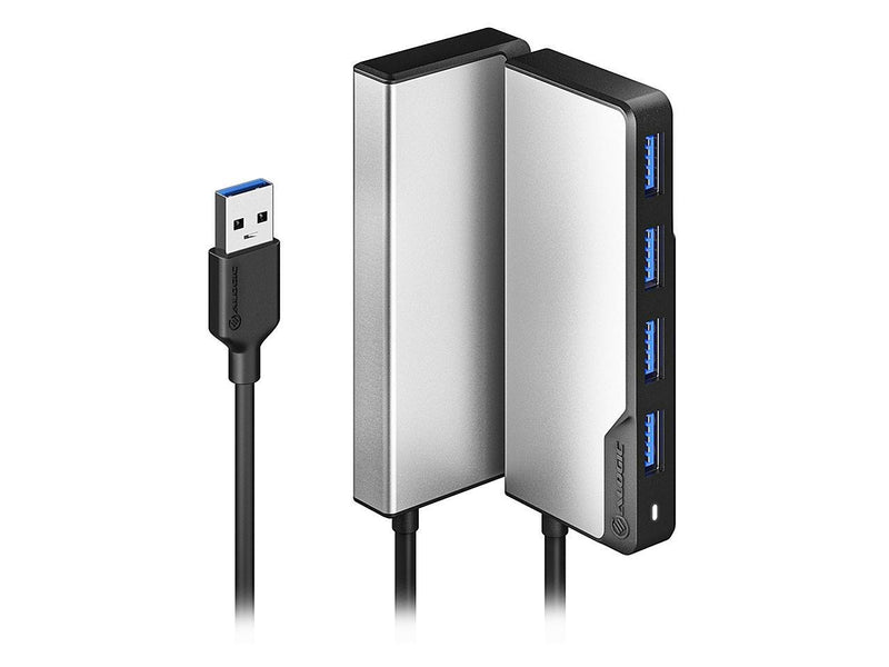 ALOGIC UAFUUA-SGR USB-A Fusion SWIFT 4-in-1 Hub - 4 x USB-A (USB 3.0)