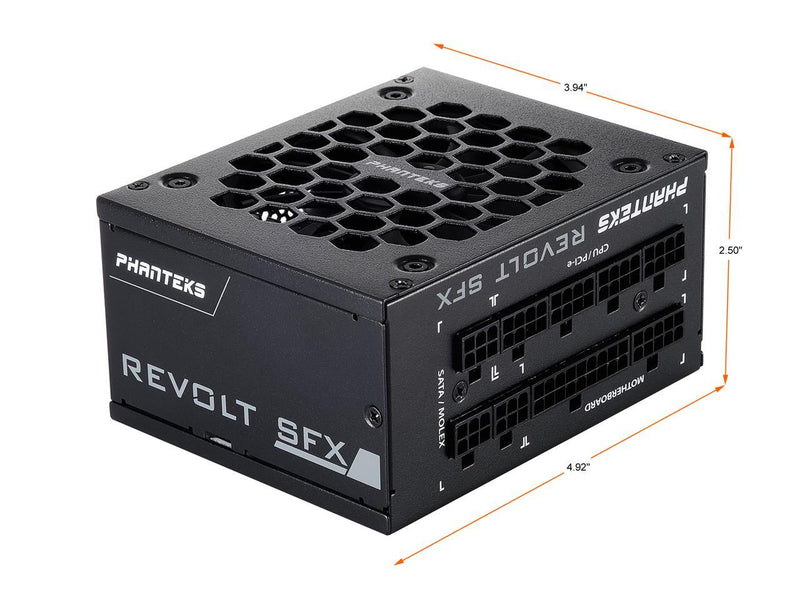 Phanteks (PH-P650GSF) Revolt SFX 650W 80PLUS Gold, SFX Power Supply, Fully