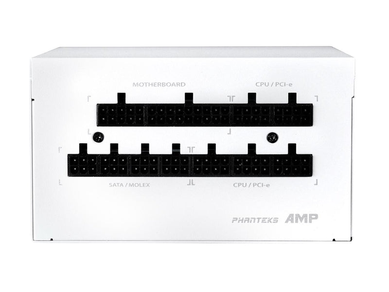 Phanteks AMP 1000W V2 80PLUS Gold White Edition, ATX Power Supply, 12VHPWR