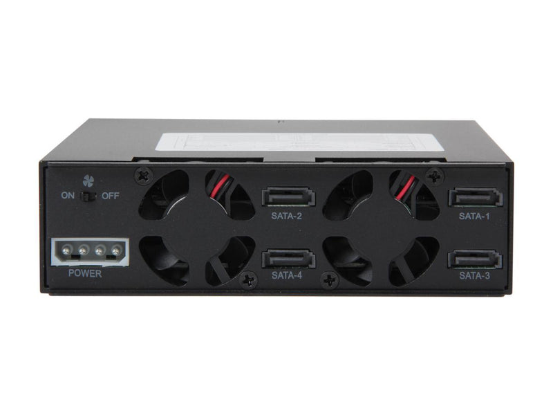 ICY DOCK MB994SP-4SB-1 4 x 2.5" SSD/HD in 1 x 5.25" Bay SATA Hot-Swap Backplane