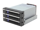 ICY DOCK MB153SP-B | 3 x 2.5"/3.5" SATA/SAS Hard Drive Backplane Cage in 2X