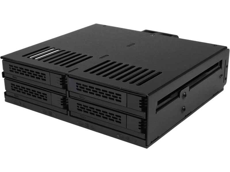 ICY DOCK MB324SP-B ExpressCage 4 x 2.5" SAS/SATA HDD Hot Swap Mobile Rack