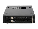 ICY DOCK MB492SKL-B Industrial Full Metal 2 x 2.5" SATA/SAS HDD & SSD Mobile