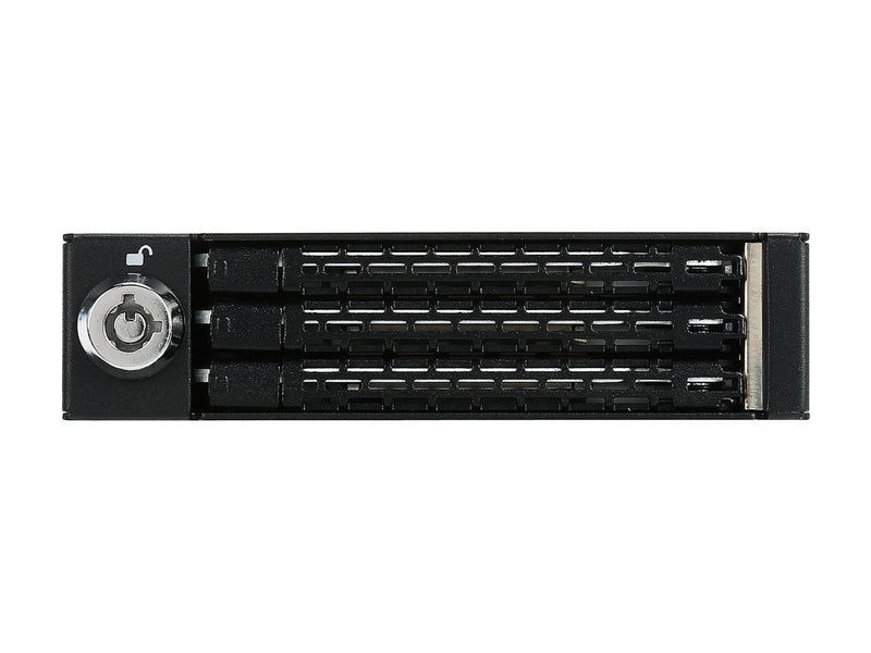 ICY DOCK MB993SK-B Triple Bay 2.5" SAS/SATA HDD & SSD Mobile Rack For 3.5" Front