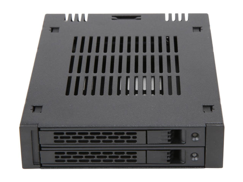 ICY DOCK ExpressCage MB742SP-B 2 x 2.5" SAS/SATA HDD/SSD Mobile Rack for