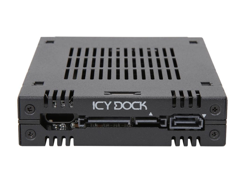 ICY DOCK ExpressCage MB742SP-B 2 x 2.5" SAS/SATA HDD/SSD Mobile Rack for