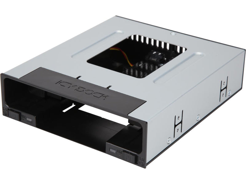 ICY DOCK flexiDOCK MB795SP-B Tray-less 2.5" and 3.5" SAS/SATA SSD/HDD Docking