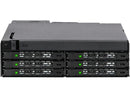 ICY DOCK MB606SPO-B ToughArmor MB606SPO-B 6 x 2.5" SAS/SATA SSD/HDD & Ultra Slim