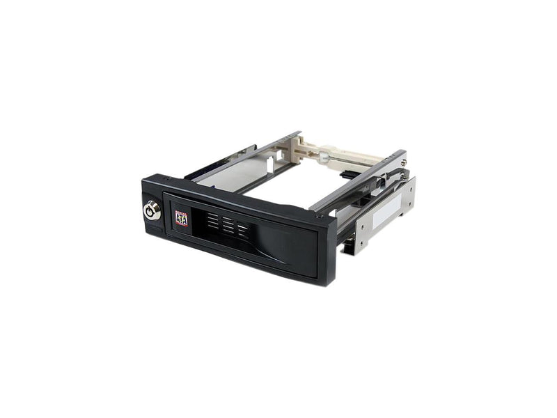 StarTech.com HSB100SATBK 5.25in Trayless Hot Swap Mobile Rack for 3.5in Hard