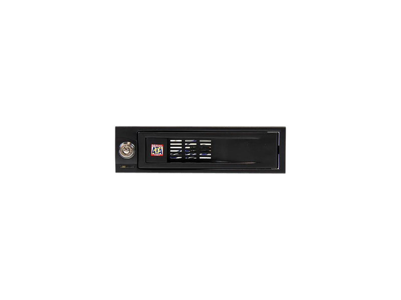 StarTech.com HSB100SATBK 5.25in Trayless Hot Swap Mobile Rack for 3.5in Hard