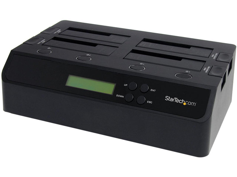 StarTech SATDOCK4U3RE 4 Bay USB 3.0 eSATA to SATA Standalone 1:3 HDD Hard Drive