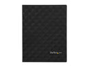 StarTech.com HDDCASE25BK 2.5in Anti-Static Hard Drive Protector Case - Black