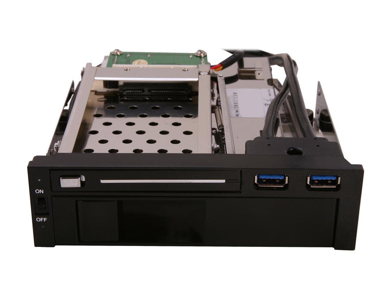 Syba SY-MRA55006 5.25" Bay Tray Less Mobile Rack for 3.5" and 2.5" Sata